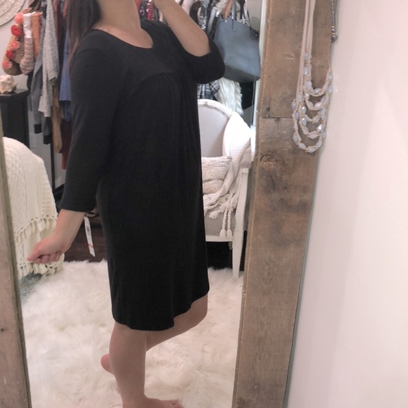 TIANA B size large black shift dress; new w/tags - Picture 2 of 6